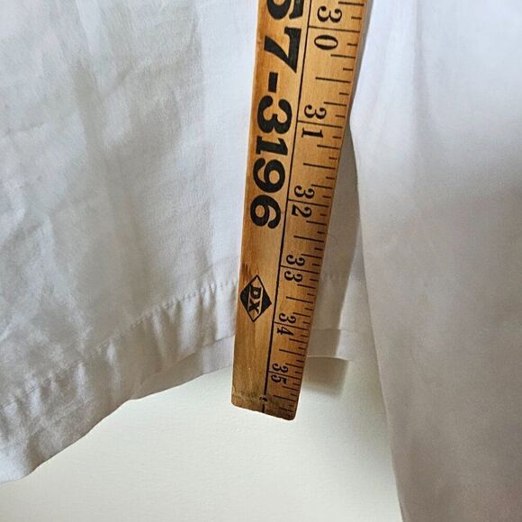 EUC MUDPIE WHITE EMBROIDERED BELL SLEEVES VINTAGE STYLE DRESS SIZE M - Picture 15 of 16